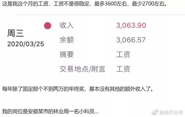 林業局正式員工工資(不同崗位公務員薪資待遇一樣么)