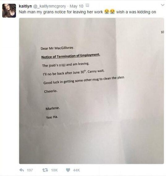 厲害了！英國奶奶用方言寫辭職信怒懟老板.jpg