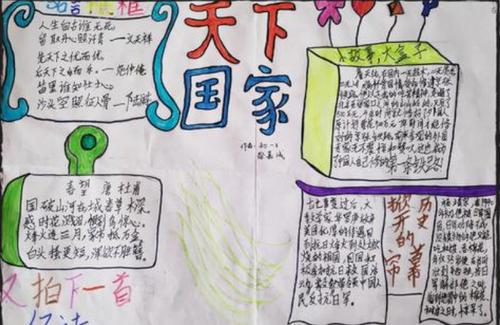 關于天下國家的手抄報內容